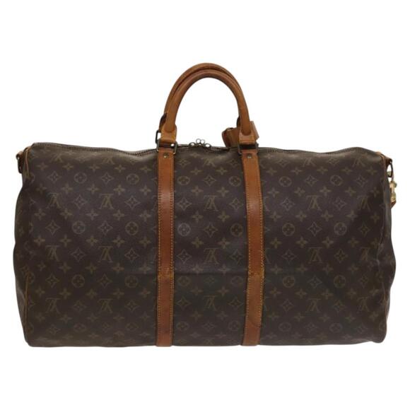 LOUIS VUITTON Monogram Keepall Bandouliere 55 Boston Bag M41414 - Picture 2 of 16